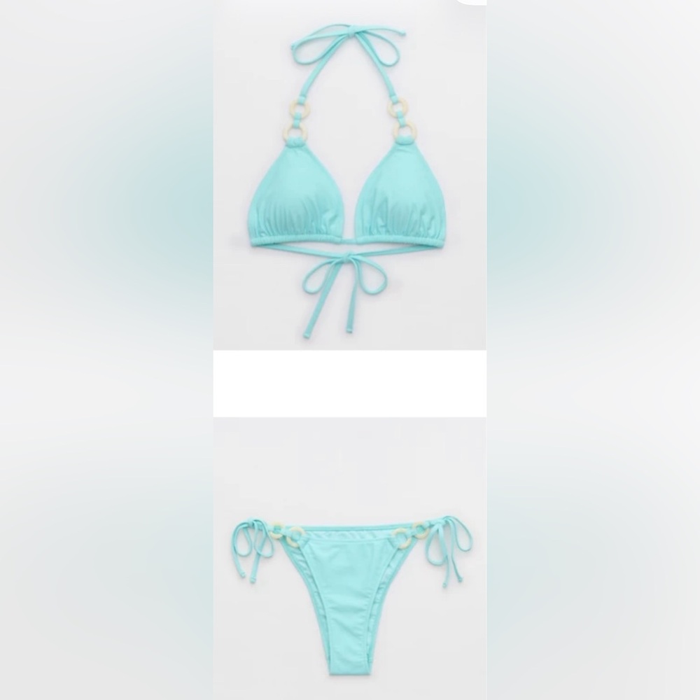 aerie Tie-String Bikini Set